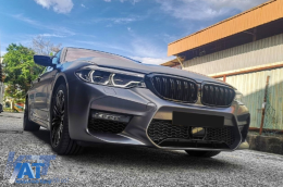 Bara Fata compatibil cu BMW Seria 5 G30 G31 (2017-2019) M5 Sport Design echipat cu Distronic ACC-image-6087012