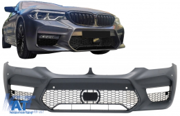 Bara Fata compatibil cu BMW Seria 5 G30 G31 (2017-2019) M5 Sport Design echipat cu Distronic ACC-image-6087013