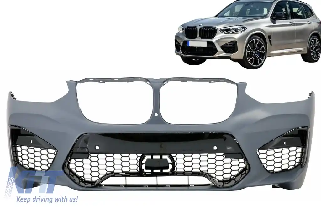 Bara Fata compatibil cu BMW X3 G01 (2017-Up) X4 G02 (2018-Up) M Tech Look-image-6075930