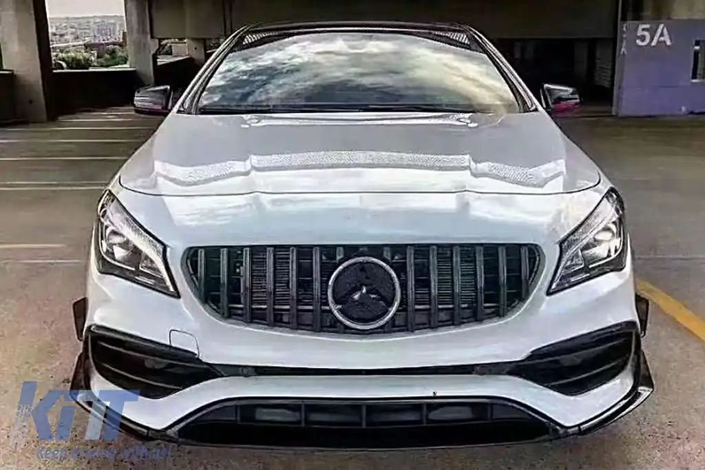 Bara Fata compatibil cu Mercedes A-Class (2012-2018) A45 Design Facelift Look-image-6112951