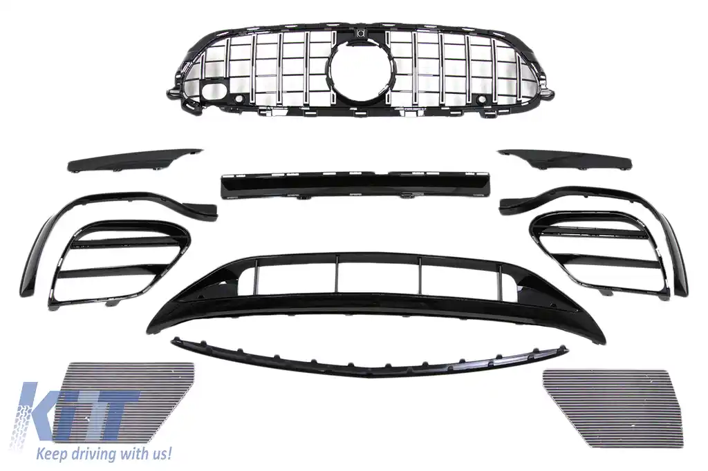 Bara Fata compatibil cu Mercedes E-Class W213 S213 C238 A238 Facelift (2020-Up) E63 Design-image-6094879