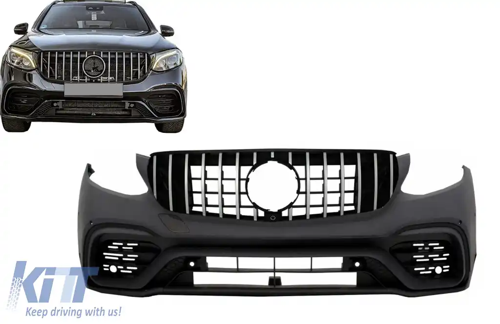 Bara Fata compatibil cu Mercedes GLC X253 SUV GLC Coupe C253 (2015-2019) GLC63 Design-image-6127299