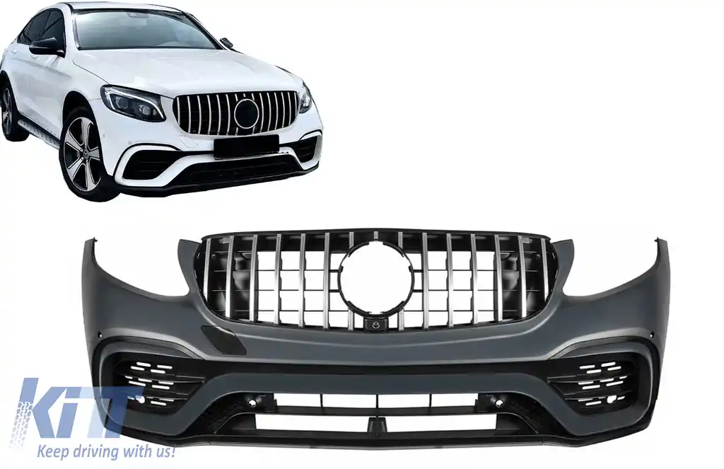 Bara Fata compatibil cu Mercedes GLC X253 SUV GLC Coupe C253 (2015-2019) GLC63 Design
