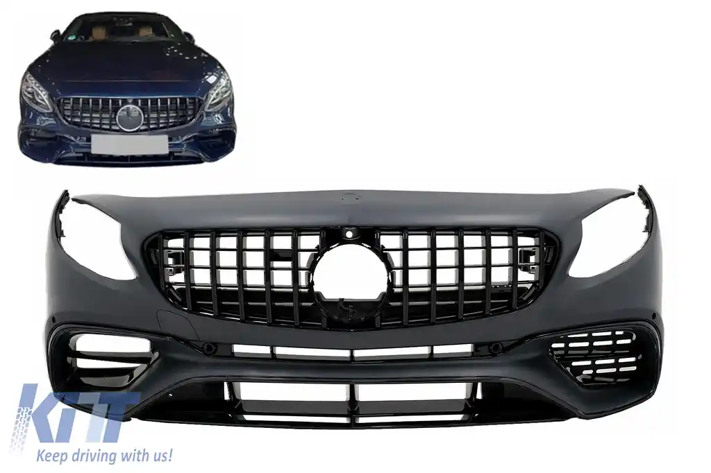 Bara Fata compatibil cu Mercedes S-Class C217 Coupe (2015-2021) S63 Design