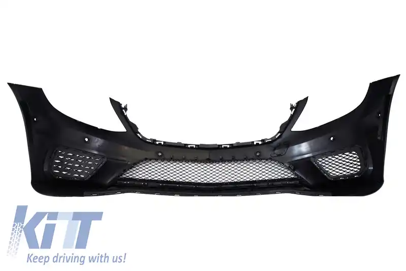 Bara Fata compatibil cu Mercedes W222 S-Class (2013-06.2017) S63 Design cu Grila Centrala Crom-image-6018492