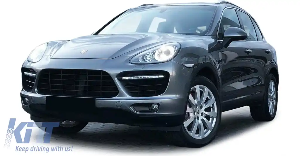 Bara Fata compatibil cu Porsche Cayenne 958 92A Pre-Facelift (2010-2014) cu DRL si Semnal Dinamic-image-6106553