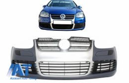 Bara Fata compatibil cu VW Golf V 5 (2003-2007) Jetta (2005-2010) R32 Aluminiu Look-image-6049539