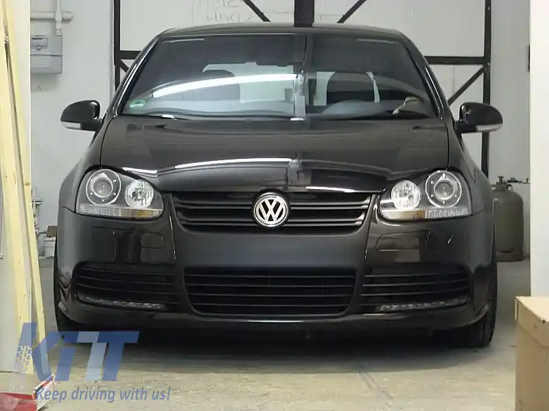 Bara Fata compatibil cu VW Golf V 5 (2003-2007) Jetta (2005-2010) R32 Black Look-image-6328729