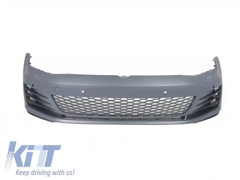 Bara Fata compatibil cu VW Golf VII 7 (2013-2017) GTI Look cu Faruri 3D LED DRL R20 GTI Design Semnal Dinamic-image-6100312
