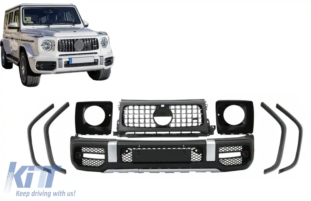image-39-Bara Fata Completa compatibil cu Mercedes G-Class W463 / W464 (2018-Up) G63 Design