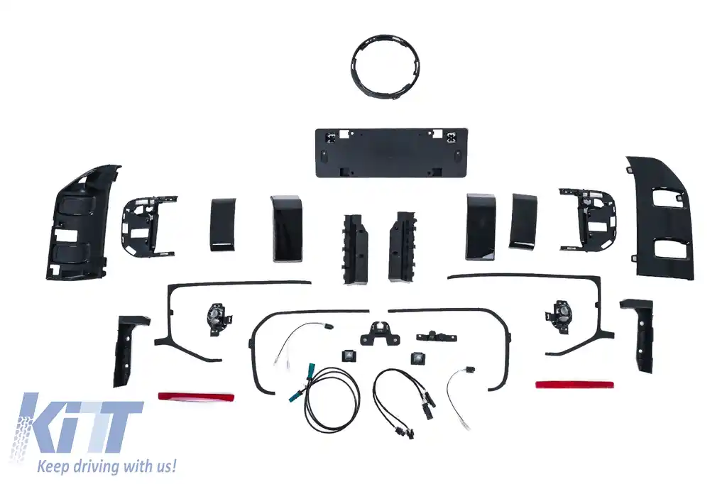 Bara Fata Completa compatibil cu Mercedes G-Class W463 Facelift (2018-Up) G63 Design-image-6278827