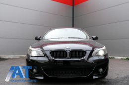 Bara Fata cu Aripi Laterale compatibil cu BMW Seria 5 E60 E61 Sedan Touring (2003-2010) M5 Look-image-6062012