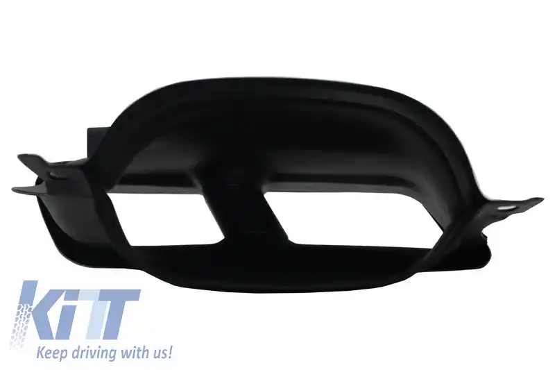 Bara Fata cu Difusor si Ornamente Tobe Negre compatibil cu Mercedes E-Class W213 S213 Standard (2016-2019) E63 Design-image-6055244