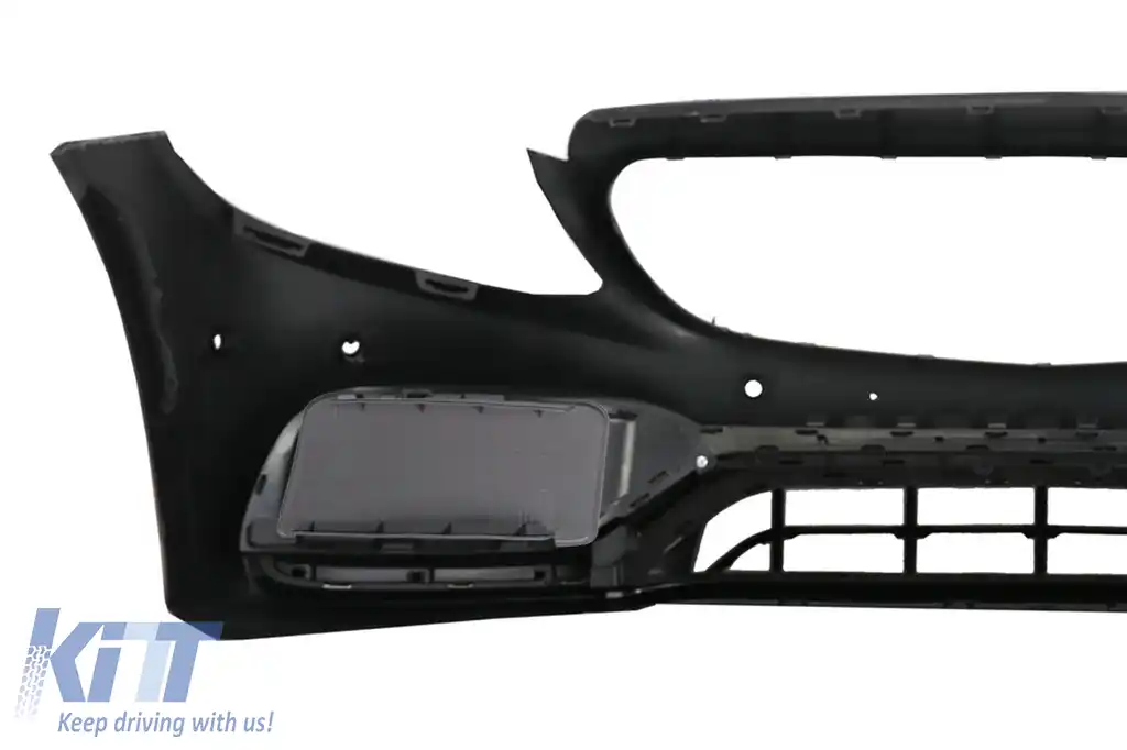 Bara Fata cu Difuzor compatibil cu Mercedes C-Class W205 S205 AMG Sport Line (2014-2020) C63S Design-image-6064603