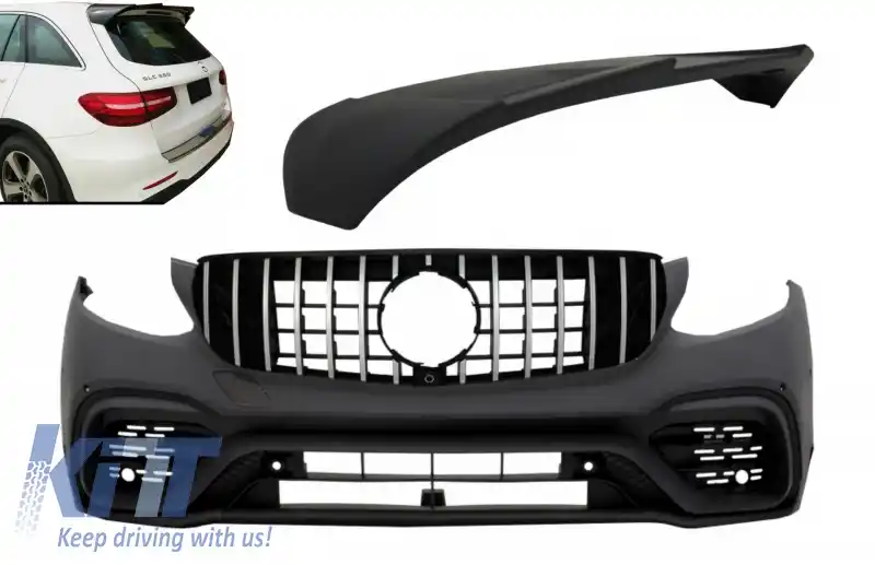 Bara Fata cu Eleron Luneta compatibil cu Mercedes GLC X253 SUV (2015-2019) GLC 63 Design