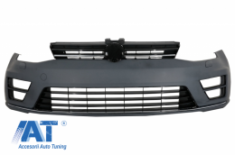 Bara Fata cu Faruri Faruri 3D LED Semnalizare Dinamica compatibil cu VW Golf VII 7 (2013-2017) R-Line Look-image-6051397