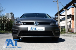 Bara Fata cu Faruri Faruri 3D LED Semnalizare Dinamica compatibil cu VW Golf VII 7 (2013-2017) R-Line Look-image-6051416