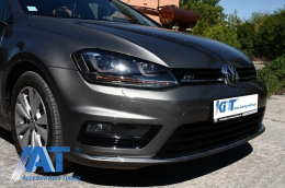 Bara Fata cu Faruri Faruri 3D LED Semnalizare Dinamica compatibil cu VW Golf VII 7 (2013-2017) R-Line Look-image-6051417