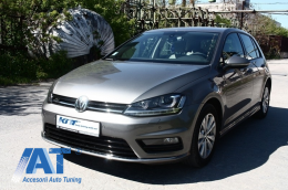 Bara Fata cu Faruri Faruri 3D LED Semnalizare Dinamica compatibil cu VW Golf VII 7 (2013-2017) R-Line Look-image-6051418