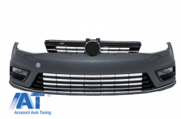 Bara Fata cu Faruri LED Bi-Xenon Look cu Semnal Dinamic compatibil cu VW Golf VII 7 (2013-2017) R-Line Look-image-6058477