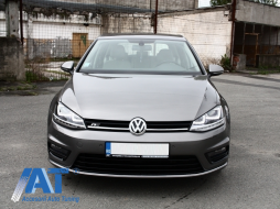 Bara Fata cu Faruri LED Bi-Xenon Look cu Semnal Dinamic compatibil cu VW Golf VII 7 (2013-2017) R-Line Look-image-6058490