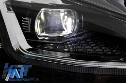 Bara Fata cu Faruri LED compatibil cu VW Golf VII 7.5 (2017-2020) GTI Look RHD-image-6056722