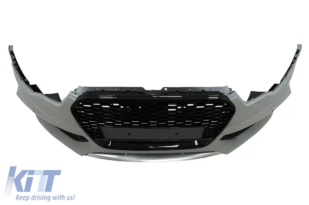Bara Fata cu Grila Centrala compatibil cu Audi A6 C7 4G Pre Facelift (2011-2015) RS6 Design-image-6099394