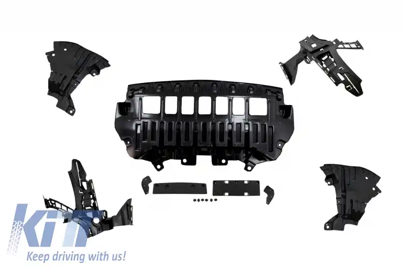 Bara Fata cu Grila Centrala si Faruri Full LED compatibil cu MERCEDES S-Class W222 Facelift (2013-06.2017) S63 Design-image-6060014