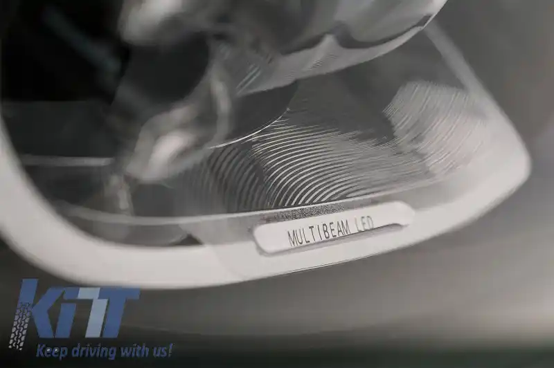 Bara Fata cu Grila Centrala si Faruri Full LED compatibil cu MERCEDES S-Class W222 Facelift (2013-06.2017) S63 Design-image-6060017