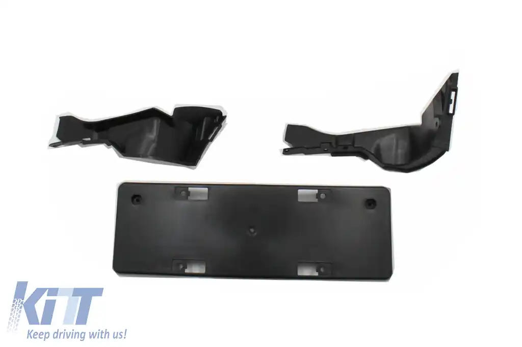 Bara Fata cu Grila si Difuzor compatibil cu Mercedes C-Class W205 S205 (2014-2018) C63 Design-image-6064312