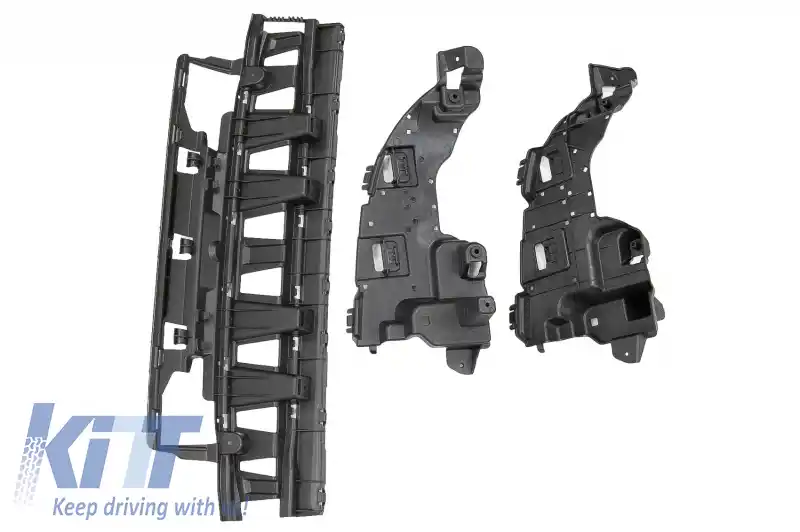 Bara Fata cu Grila si Difuzor compatibil cu Mercedes C-Class W205 S205 (2014-2018) C63 Design-image-6064314