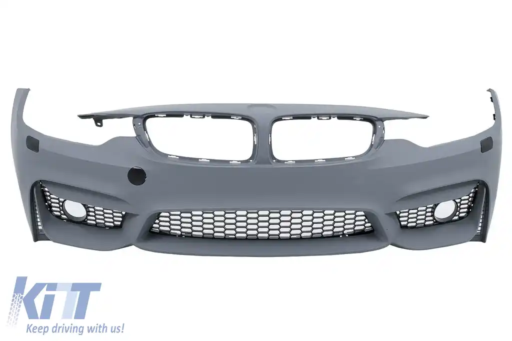 Bara Fata cu Grile si Aripi Laterale & Capota compatibil cu BMW Seria 4 F32 Coupe F33 Cabrio F36 Gran Coupe (2013-2017) M4 Design-image-6074962