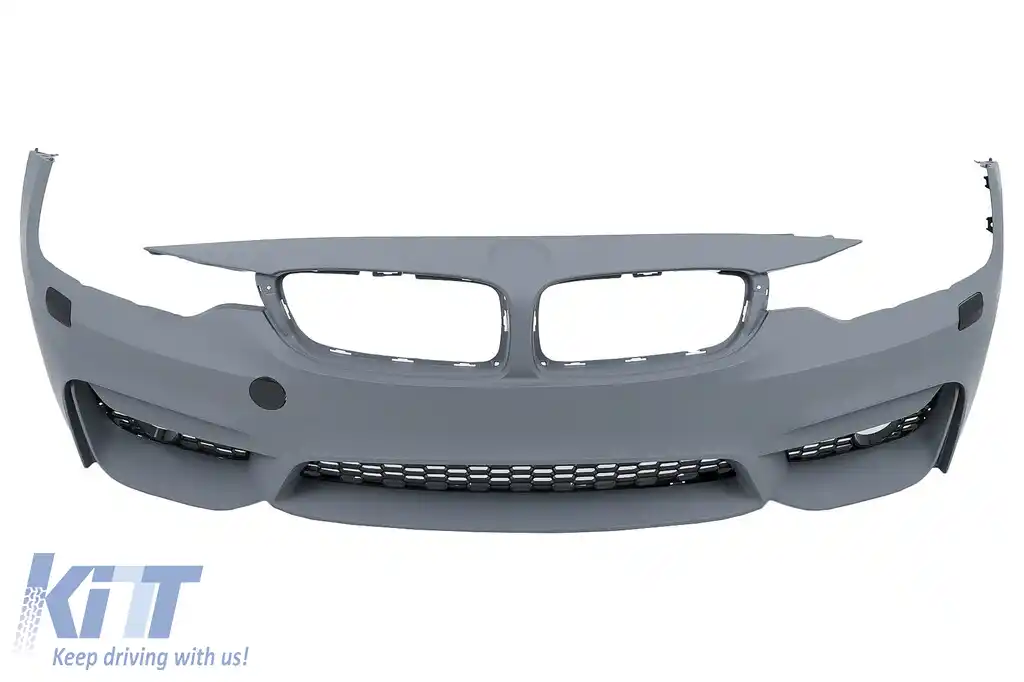 Bara Fata cu Grile si Aripi Laterale & Capota compatibil cu BMW Seria 4 F32 Coupe F33 Cabrio F36 Gran Coupe (2013-2017) M4 Design-image-6074972