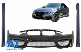 Bara Fata cu Praguri Laterale compatibil cu BMW Seria 3 F30 F31 Non LCI & LCI (2011-2018) M4 Design-image-6061052