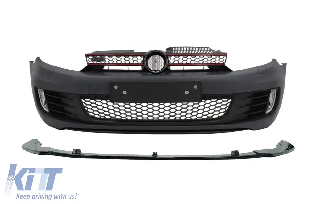 Bara Fata cu Prelungire Bara Fata compatibil cu VW Golf VI Golf 6 (2008-2013) GTI Look