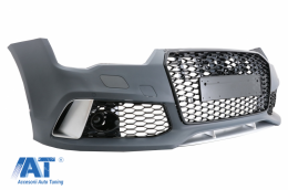 Bara Fata cu Prelungire Bara Real Carbon compatibil cu AUDI A7 4G Facelift (2015-2018) RS7 Design-image-6053853