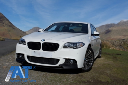 Bara Fata cu Prelungire lip compatibil cu BMW Seria 5 F10 F11 LCI (2015-2017) M-Performance Sport Design-image-6057392
