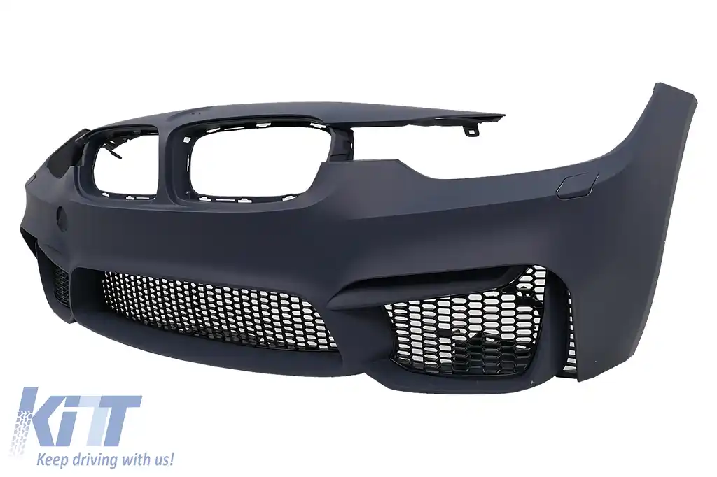 Bara Fata cu Proiectoare de Ceata Praguri Laterale si Aripi Laterale compatibil cu BMW Seria 3 F30 F31 (2011-2019) M3 Design-image-6063556