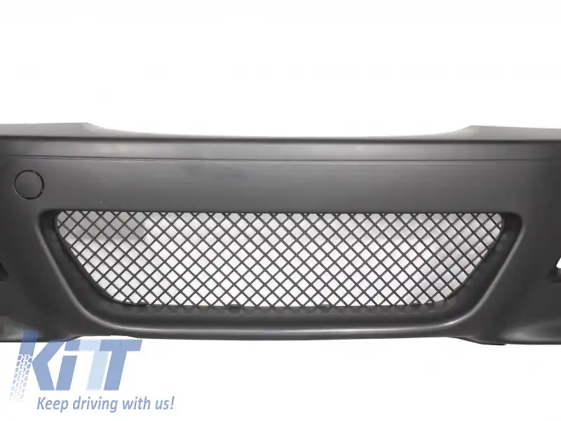 Bara Fata cu Proiectoare Lumini de Ceata si Grile Centrale compatibil cu BMW 3 Series Coupe Cabrio Sedan Estate E46 (1998-2004) M3 Design-image-6073441
