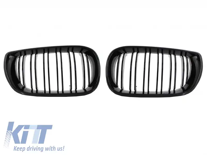 Bara Fata cu Proiectoare Lumini de Ceata si Grile Centrale compatibil cu BMW 3 Series Coupe Cabrio Sedan Estate E46 (1998-2004) M3 Design-image-6073447
