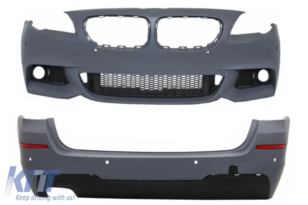 Bara Fata fara Proiectoare Ceata cu Bara Spate compatibil cu BMW Seria 5 F11 Touring (2011+) M-Technik Design