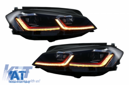 Bara Fata si Faruri LED compatibil cu VW Golf VII 7.5 (2017-2020) GTI Look-image-6044978