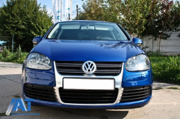 Bara Fata si Praguri Laterale compatibil cu VW Golf V 5 (2003-2007) R32 Chrome Look-image-6032528