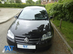 Bara Fata si Praguri Laterale  compatibil cu VW Golf V 5 (2003-2007) R32 Black Look-image-6032562
