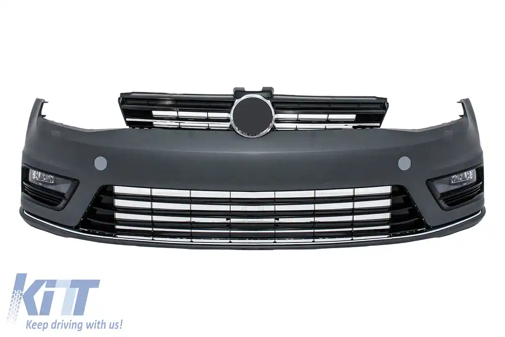 Bara Fata  compatibil cu VW Golf VII 7 (2013-2017) Rline Look cu Faruri 3D LED cu Semnalizare Dinamica-image-6017964