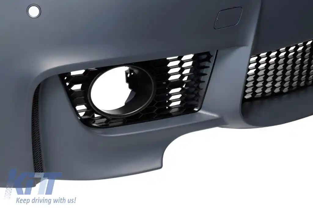 Bara frontală 1M potrivită pentru BMW Seria 1 E87 2008-2011 cu lumini de ceață, stânga + dreapta-image-6265878