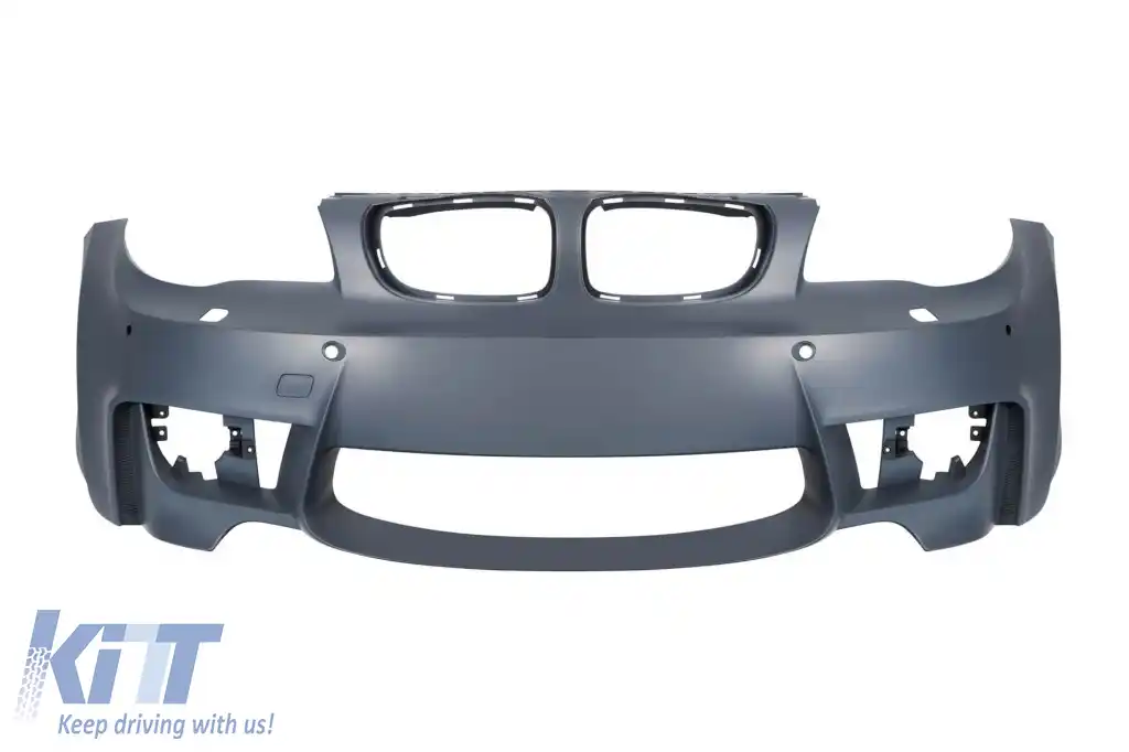Bara frontală 1M potrivită pentru BMW Seria 1 E87 2008-2011 cu lumini de ceață, stânga + dreapta-image-6265880
