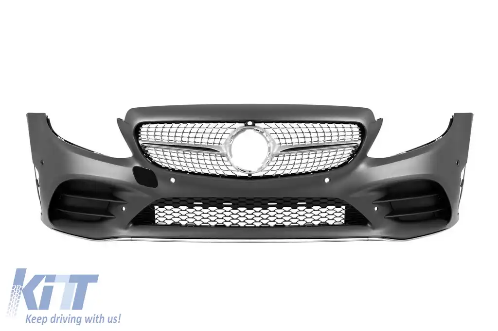 Bara frontală A Design Line potrivită pentru Mercedes C-Class W205 Sedan, S205 Estate 2013-2020