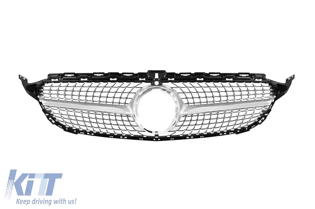 Bara frontală A Design Line potrivită pentru Mercedes C-Class W205 Sedan, S205 Estate 2013-2020-image-6147311