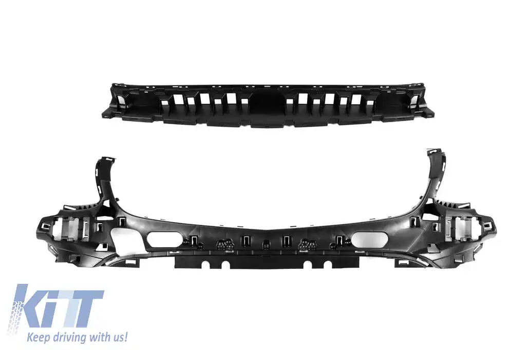 Bara frontală A Design Line potrivită pentru Mercedes GLC SUV X253 2015-2019-image-6147337